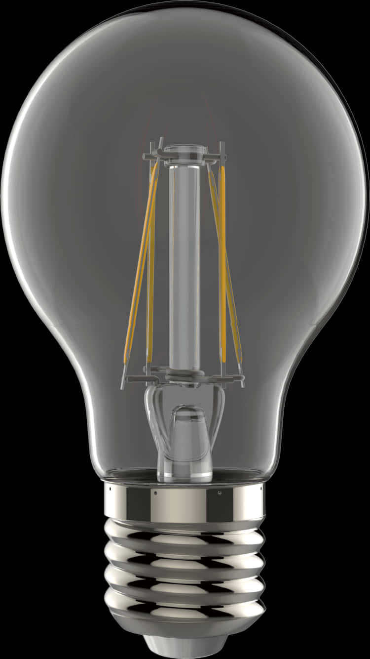 A Close-up Of A Light Bulb