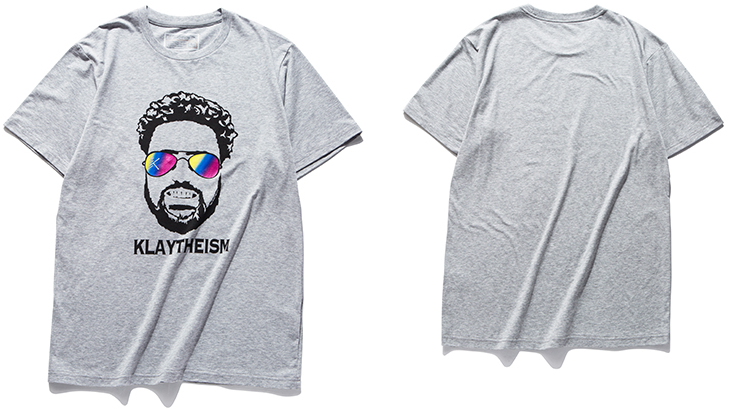 A Grey T-shirt With A Picture Of A Man With A Beard And Sunglasses