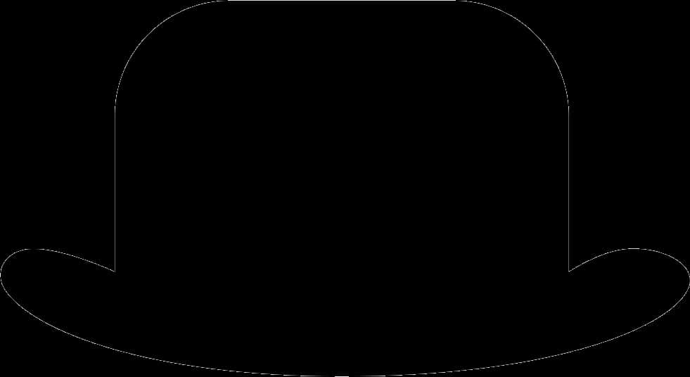 A Black Rectangle With A White Border