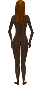 A Woman With Orange Hair