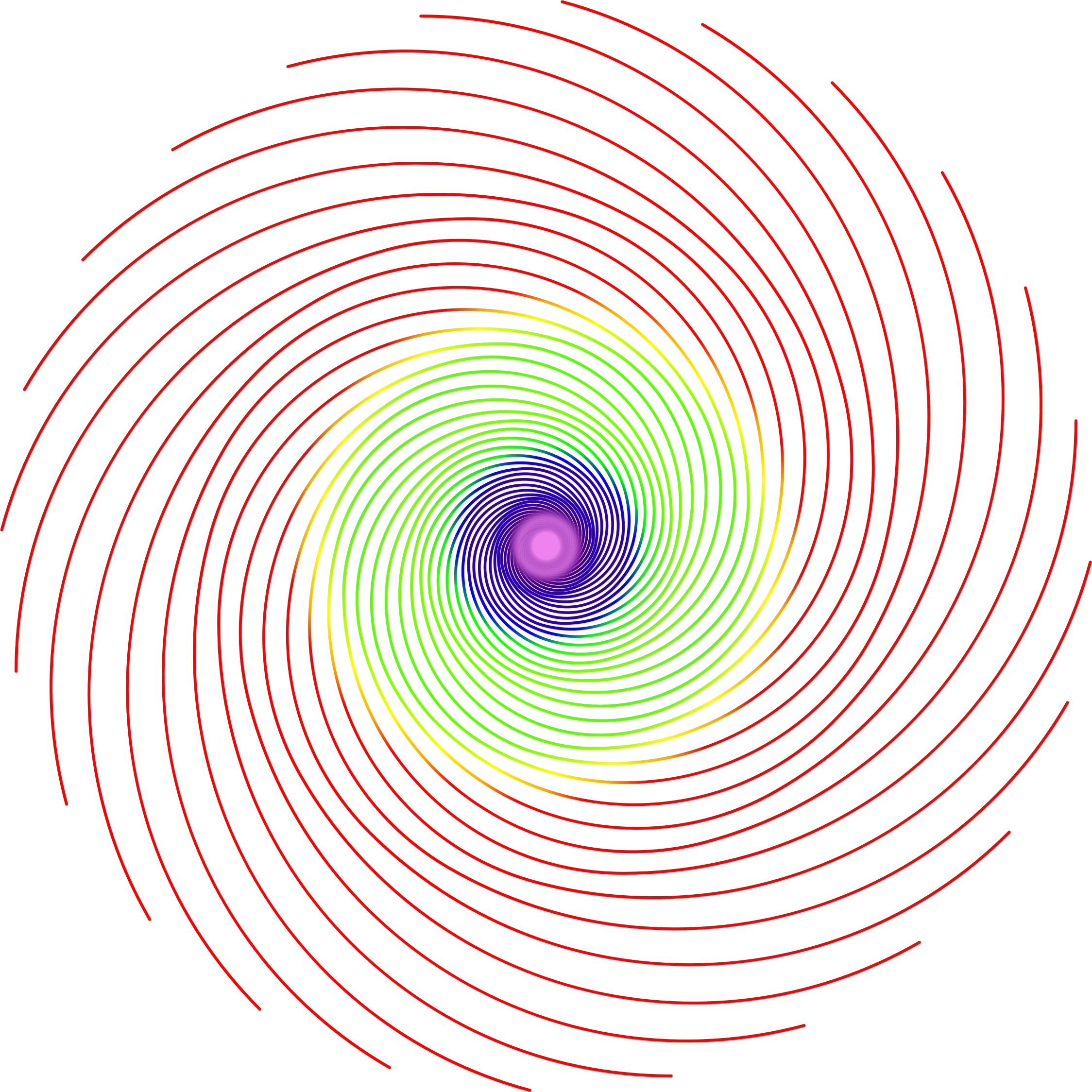 Fibonacci Spiral Png 2248 X 2248