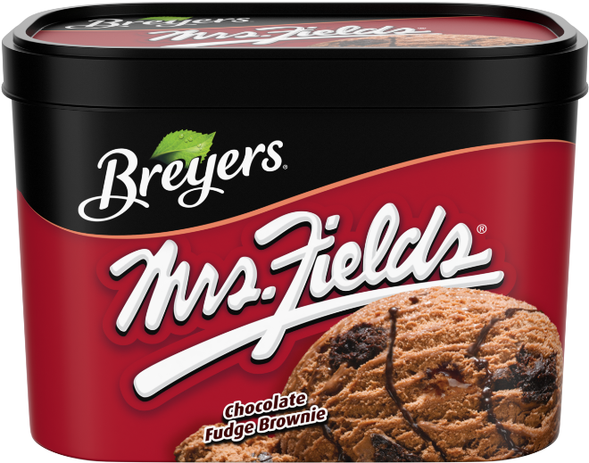 Fields® Chocolate Fudge Brownie - Breyers Reese's Ice Cream, Hd Png Download