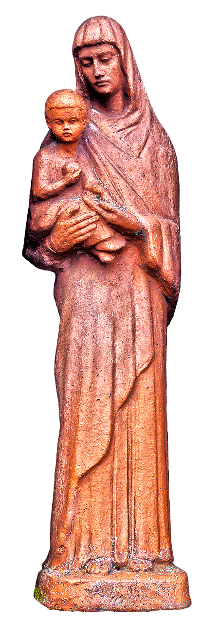 A Statue Of A Person Covering Their Face