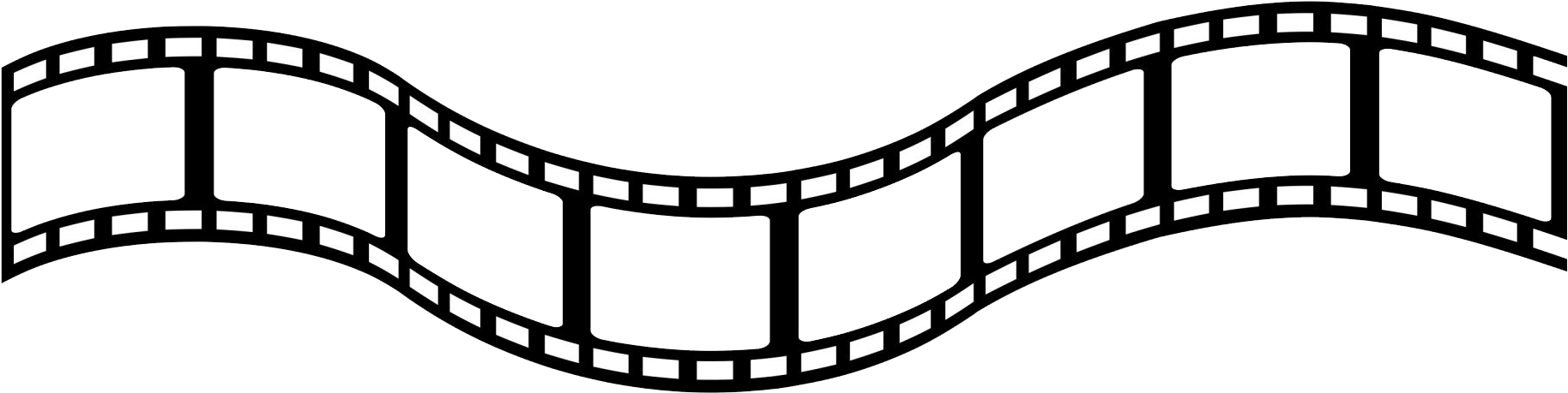 A Black And White Film Strip