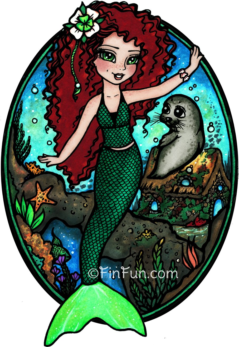 Fin Fun Mermaid Brynn, Hd Png Download