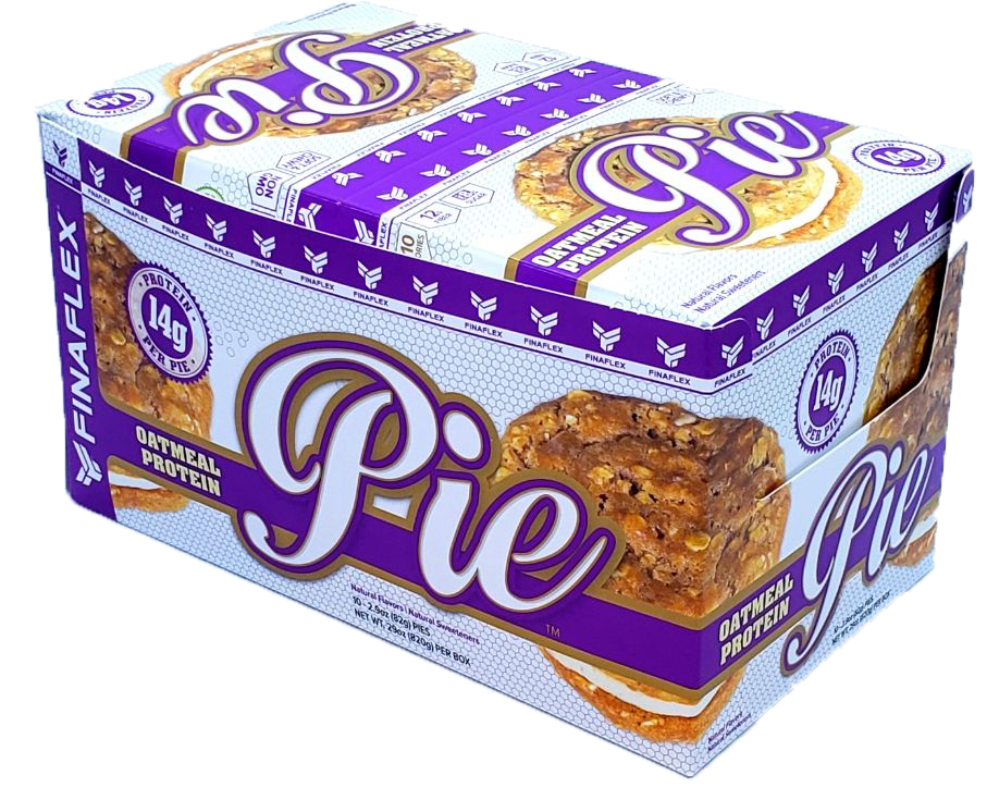 A Box Of Pies On A Black Background
