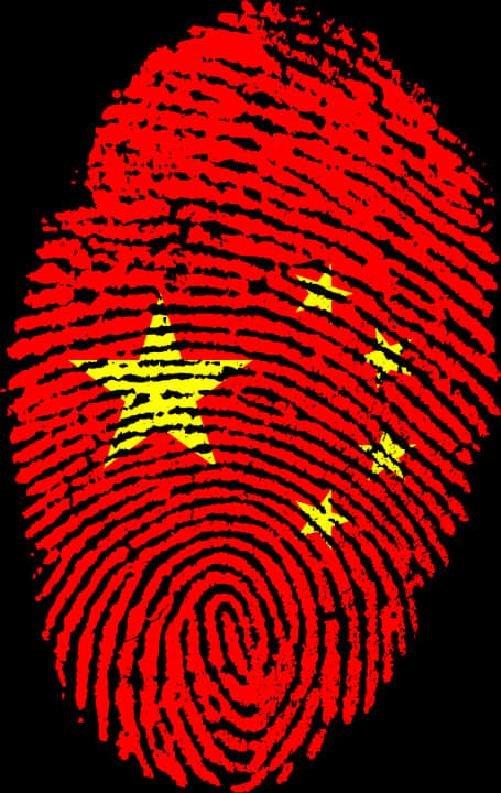 Fingerprint Red China