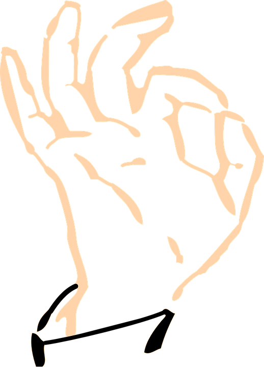 A Hand With A Heart Shape