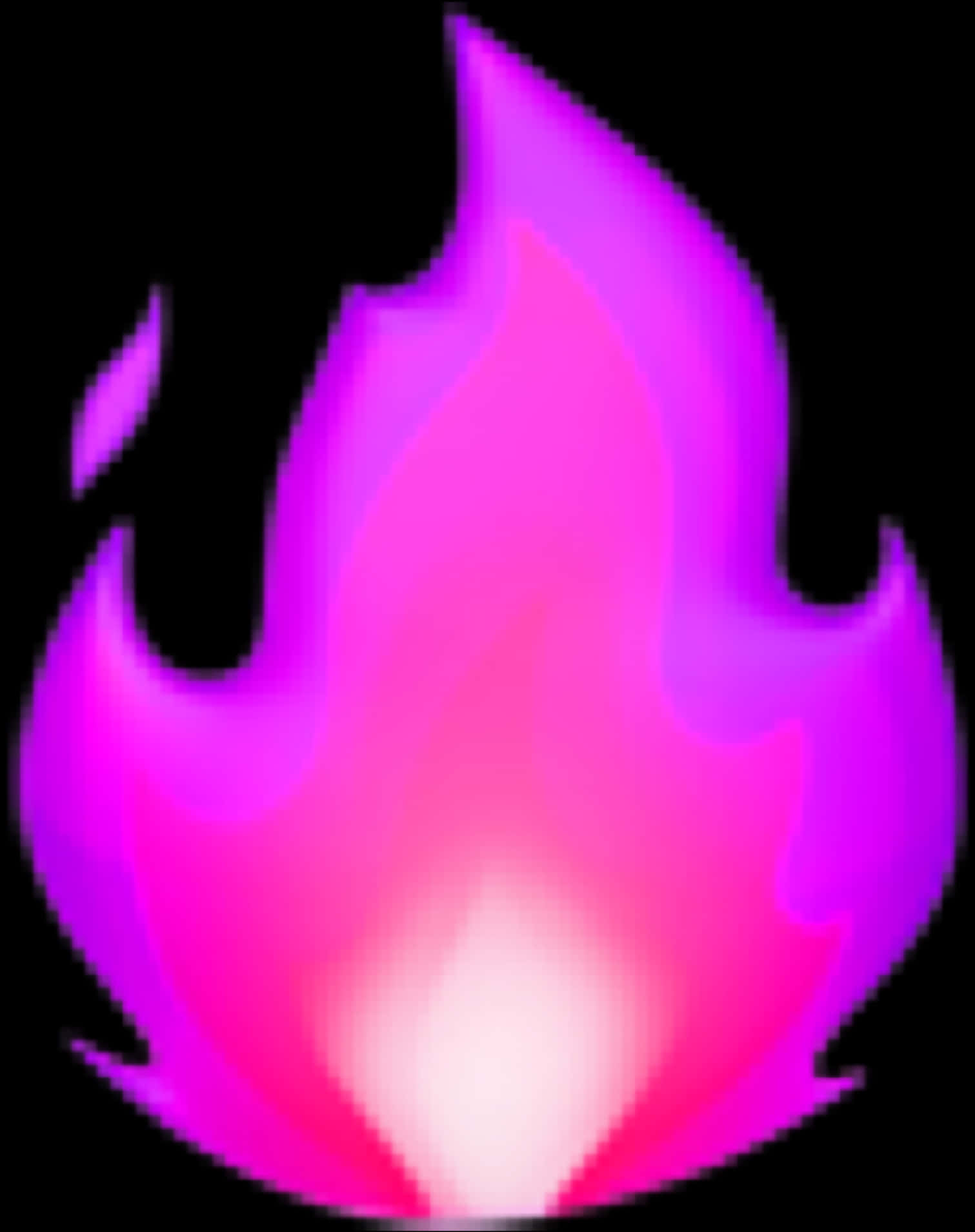 A Pink And Purple Fire