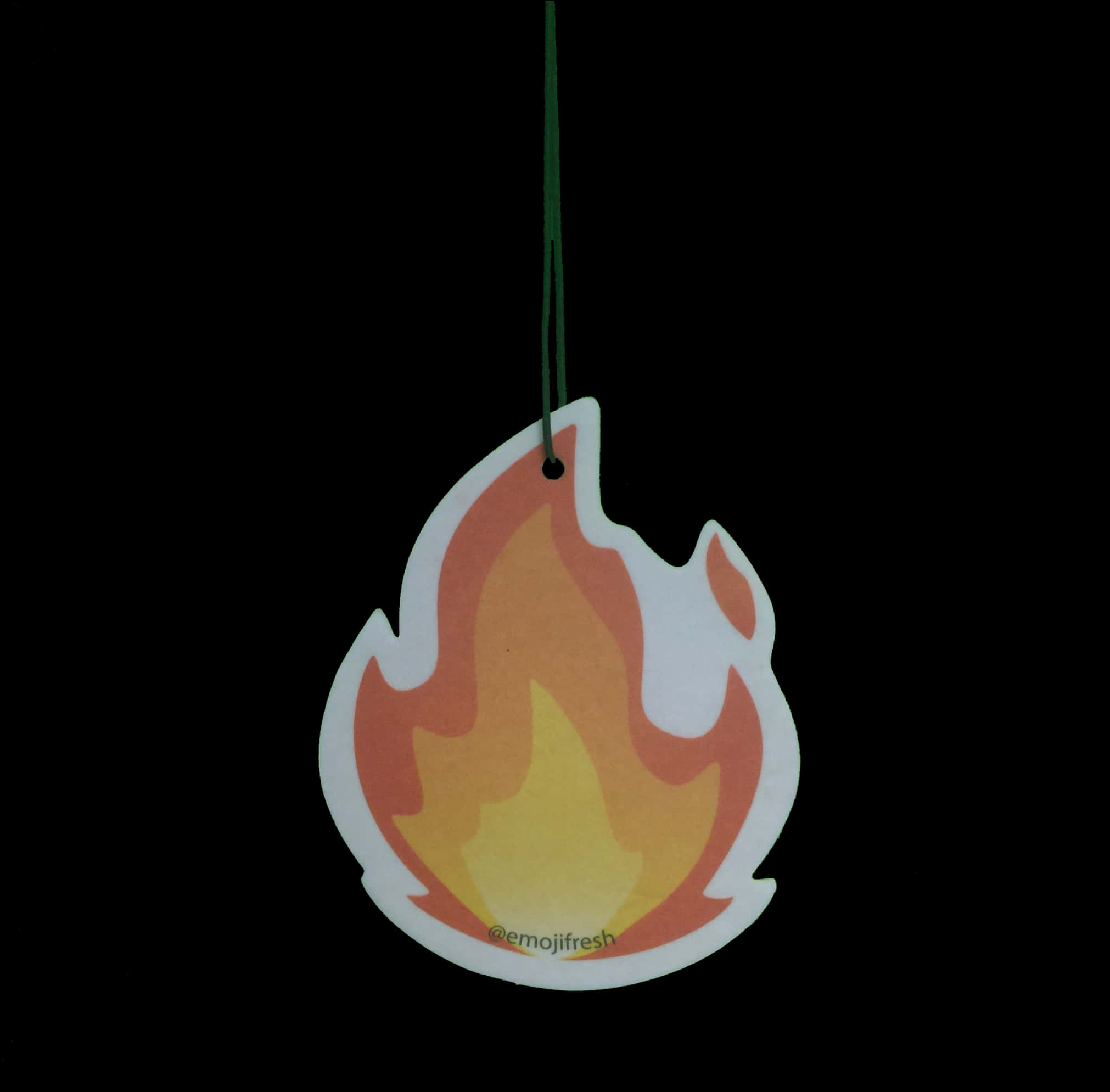 Fire Emoji Keychain