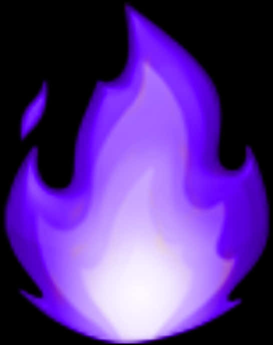 Purple Fire Emoji