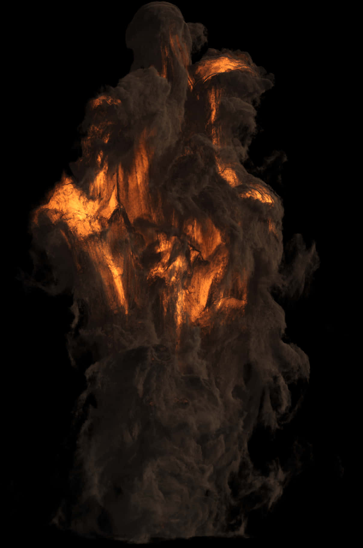 Fire Smoke Png - Fire And Smoke Png, Transparent Png