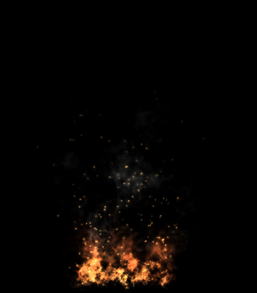 Fire Smoke Png - Fire Smoke Gif Transparent Background, Png Download