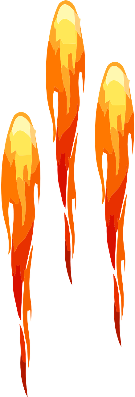 Fire Vector Png 438 X 1281