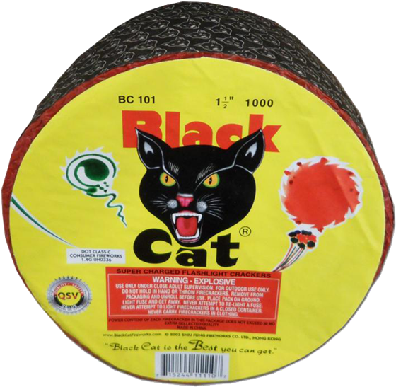 A Round Yellow Object With A Black Cat On It