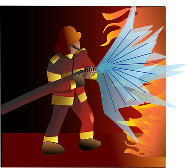 Firefighter Png 377 X 340