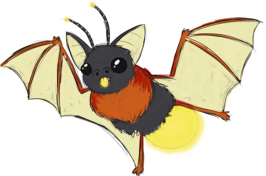 A Cartoon Of A Bat