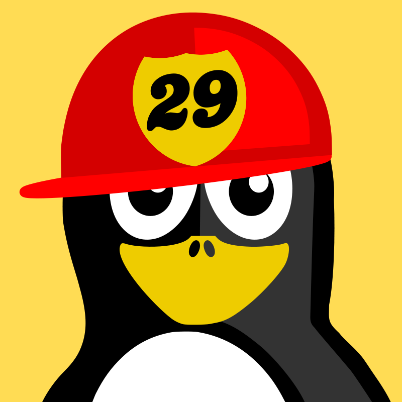 A Cartoon Penguin Wearing A Red Hat