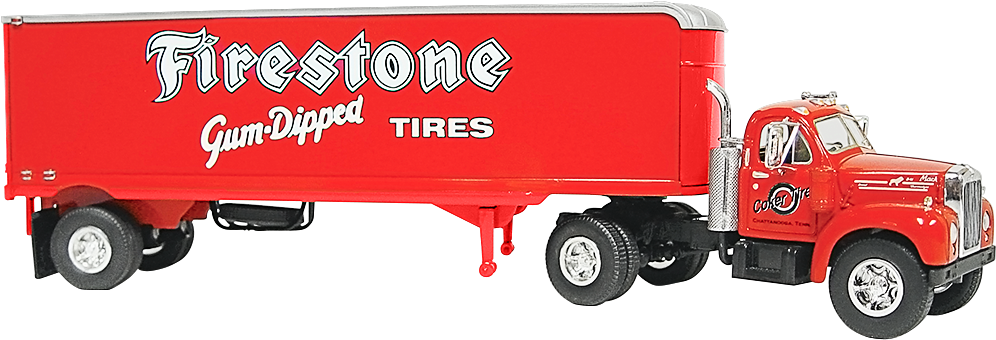 A Red Trailer With White Text