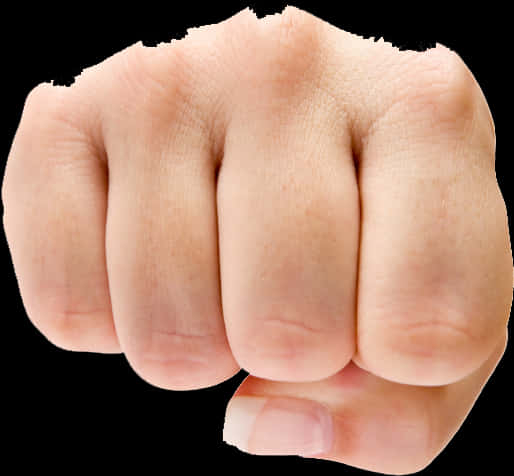 A Close Up Of A Fist