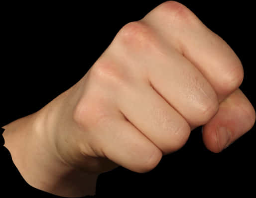 A Close-up Of A Fist