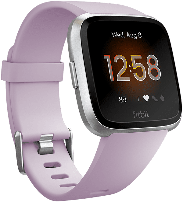 Fitbit Versa Rose Gold Periwinkle, Hd Png Download
