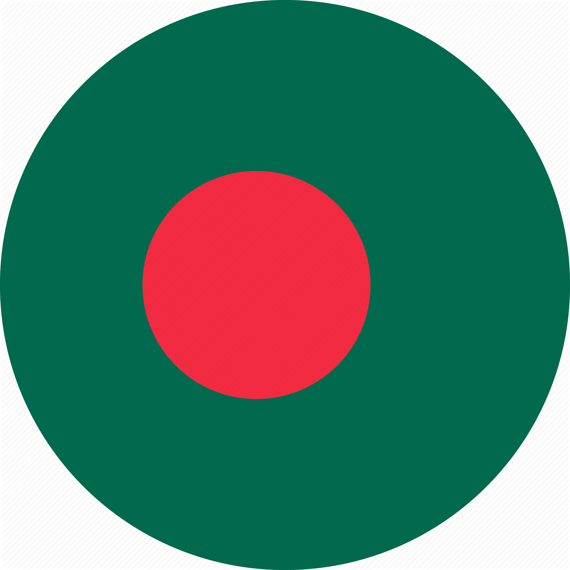 A Green Circle With A Red Circle In The Middle