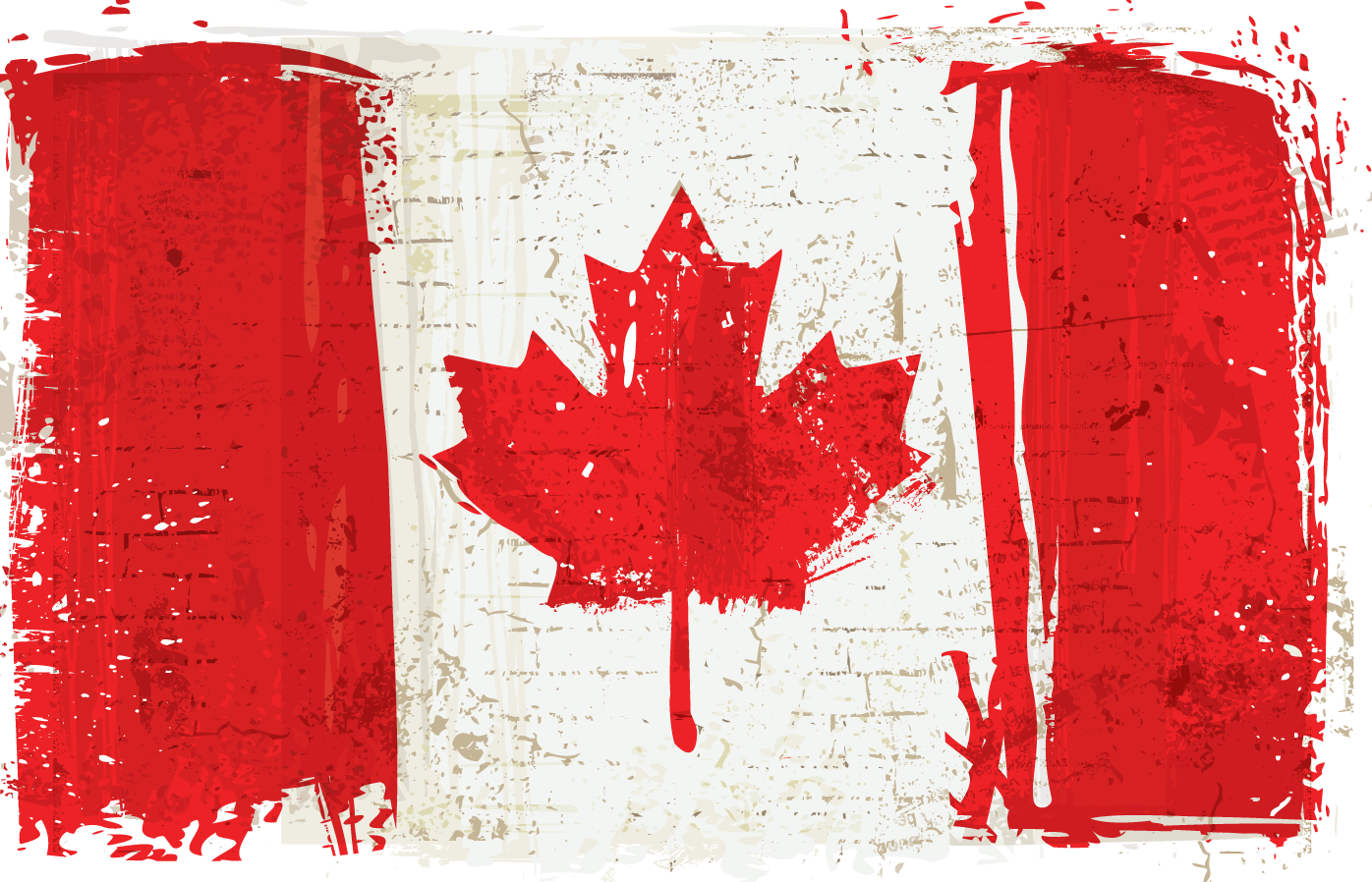 Flag Of Canada Maple Leaf - Canada Flag Vector Png, Transparent Png