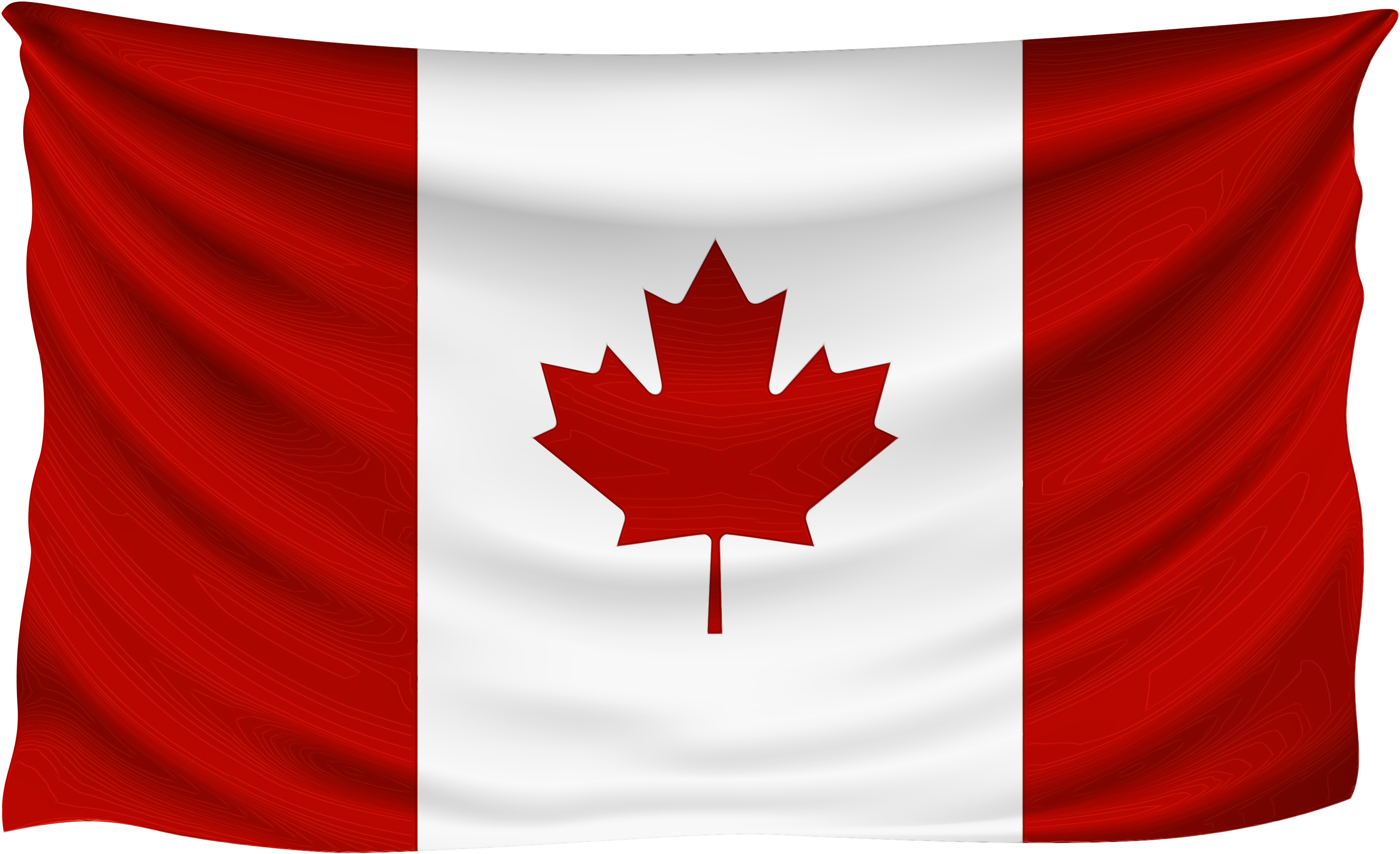 Flag Of Canada Union Jack Maple Leaf - Canada Flag Gif Animated, Hd Png Download