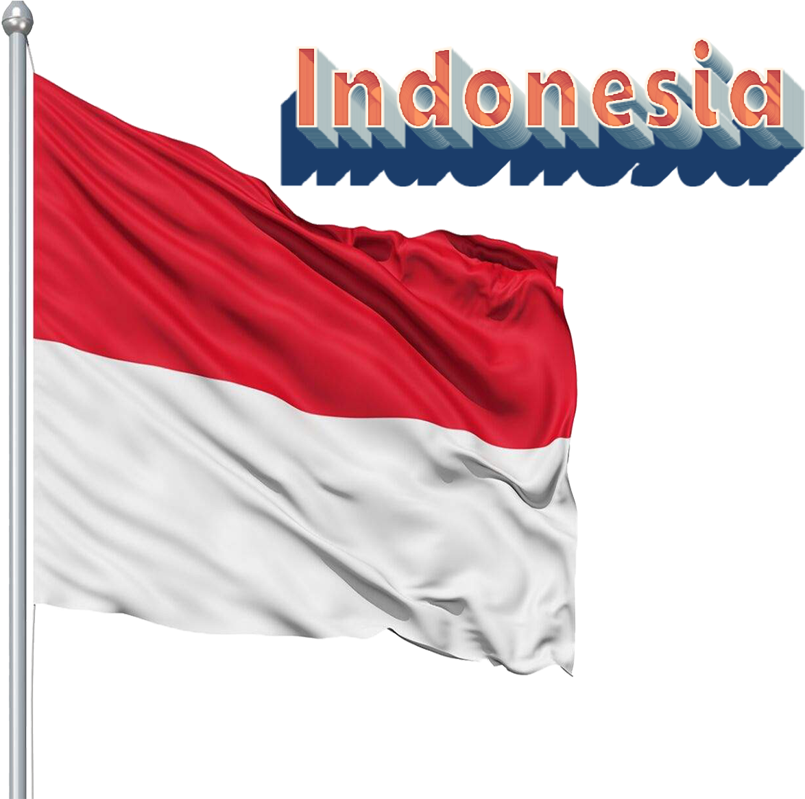 Flag Of Indonesia PNG
