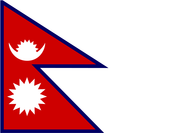 A Flag With A Triangle And A Triangle With A White Star And A Sun