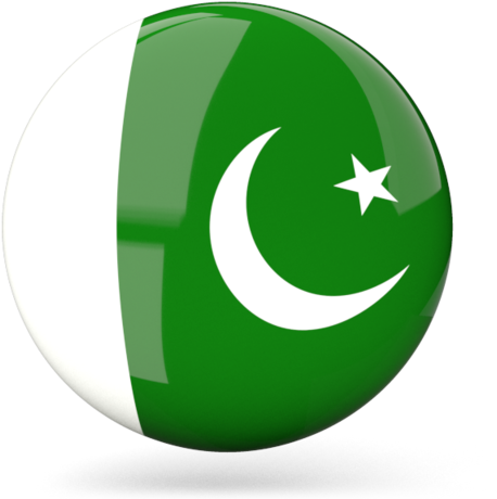 A Green And White Flag