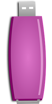 A Purple Oval Object With A Black Background