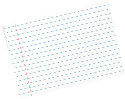 A Piece Of Lined Paper With Red Line On It