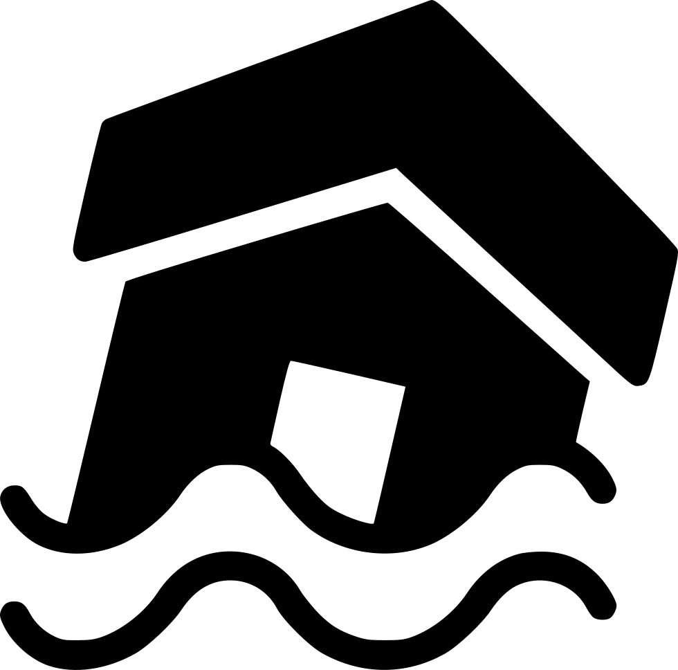 Flooding House Nature Comments - Flooded House Icon Png, Transparent Png