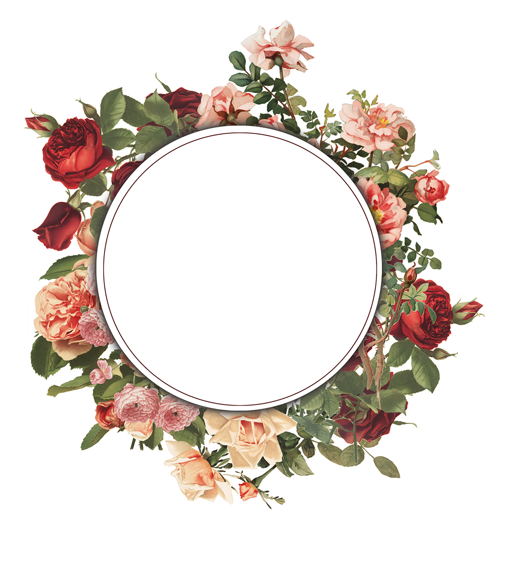 Floral Frame Png 1027 X 1144