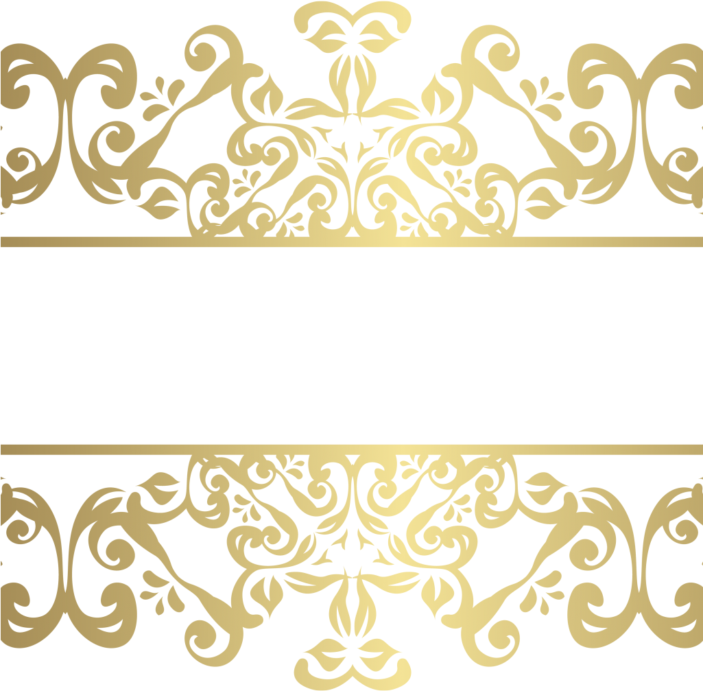 A Gold And Black Design