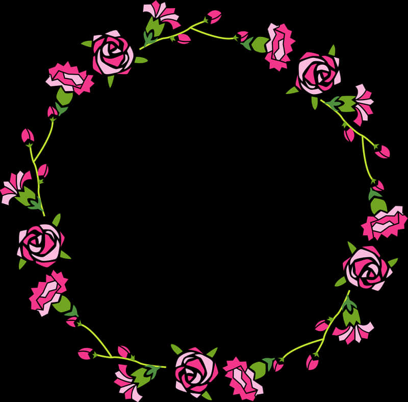 Flower Frame Clip Art - Pastel Floral Frame Png, Transparent Png