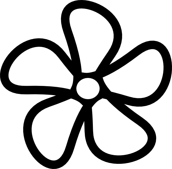 A White Fan With A Black Background