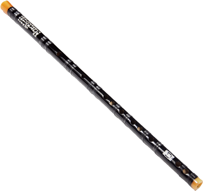A Black And White Flute