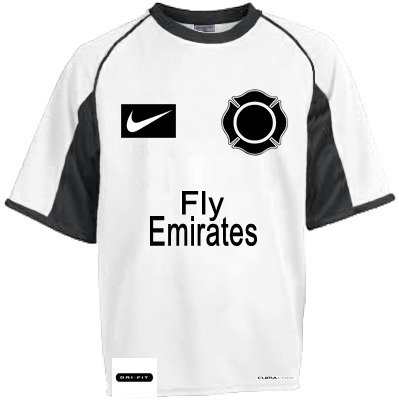 A White And Black Sports Jersey