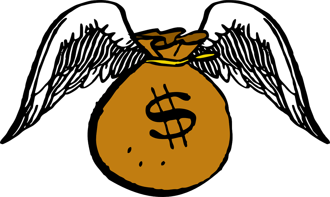 Flying Money PNG