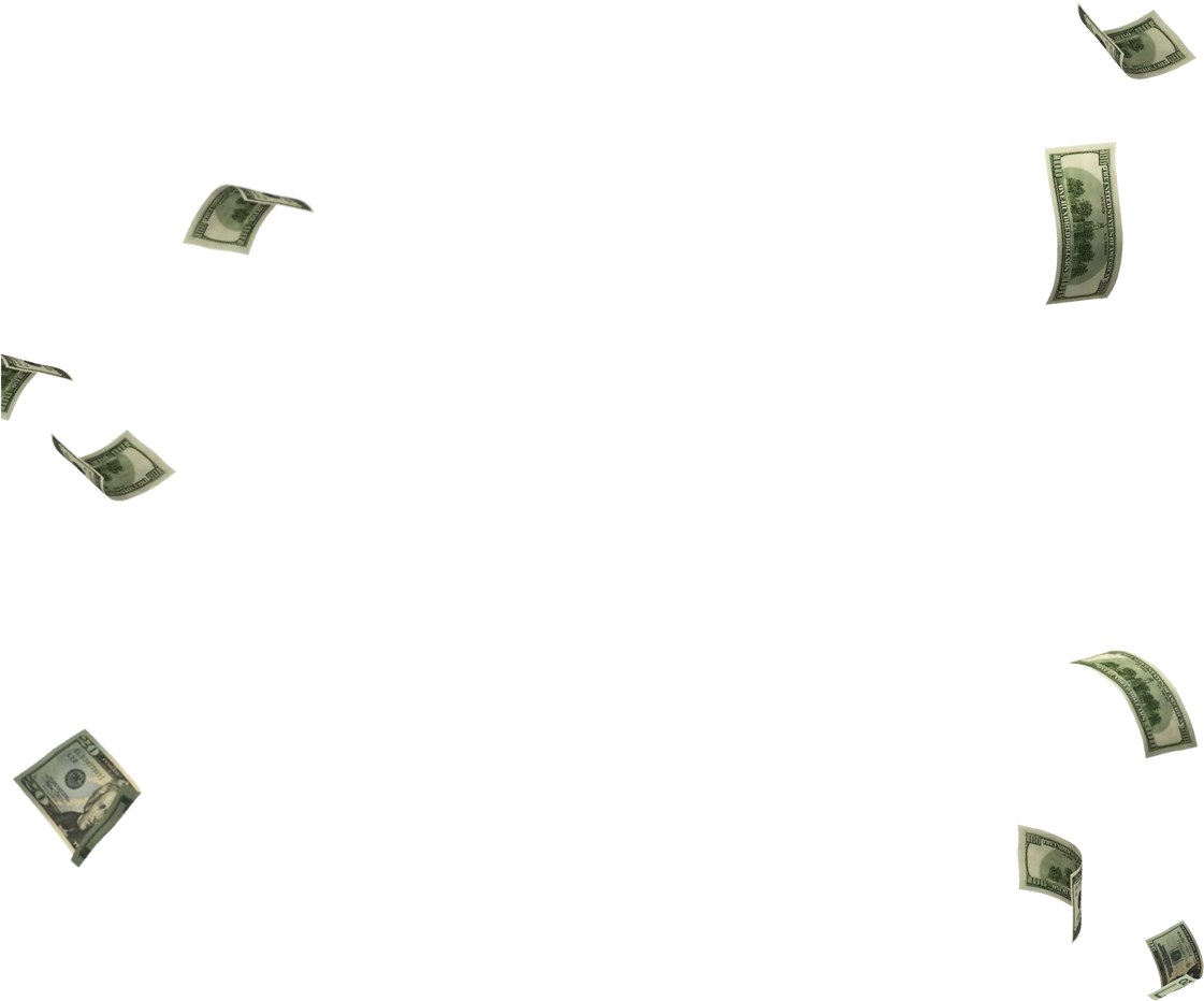 Flying Money Png 1121 X 932