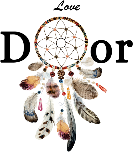 A Dream Catcher With Feathers