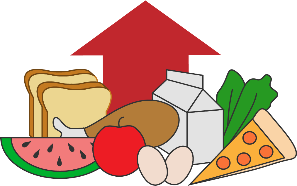 A Group Of Food Items