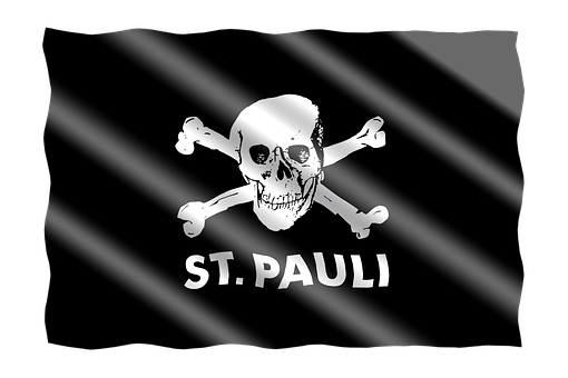 A Flag With A Skull And Crossbones
