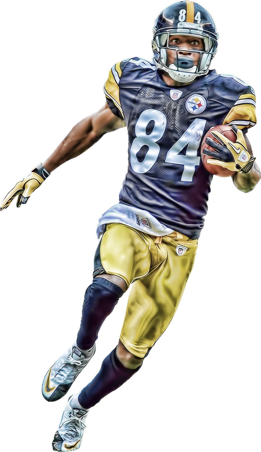 Football Player Png 889 X 1541
