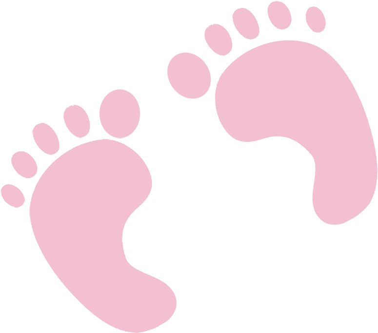 A Pair Of Pink Footprints