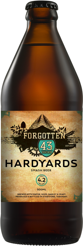 Forgotten 43 Craft Beer Bottle