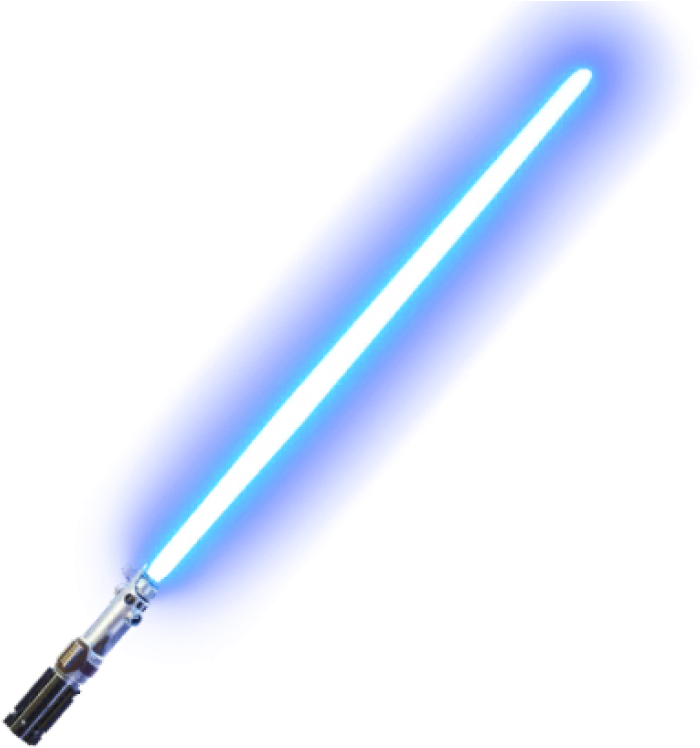 A Light Saber With A Black Background